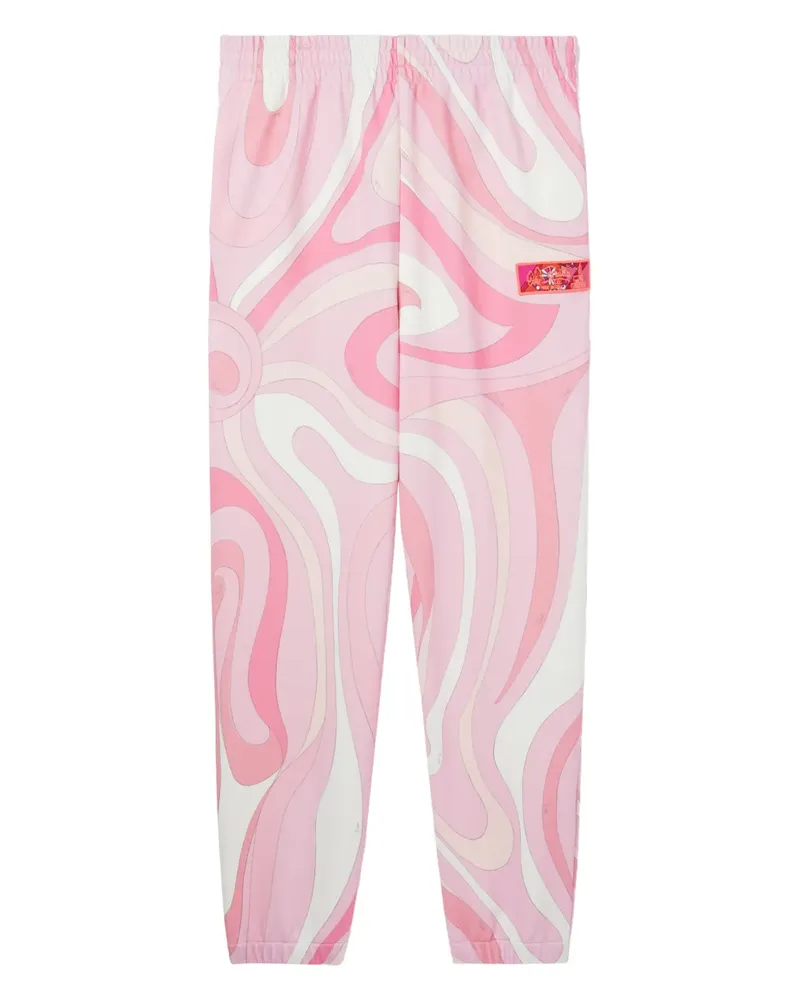 Emilio Pucci Jogginghose aus Fleece - Rosa Rosa