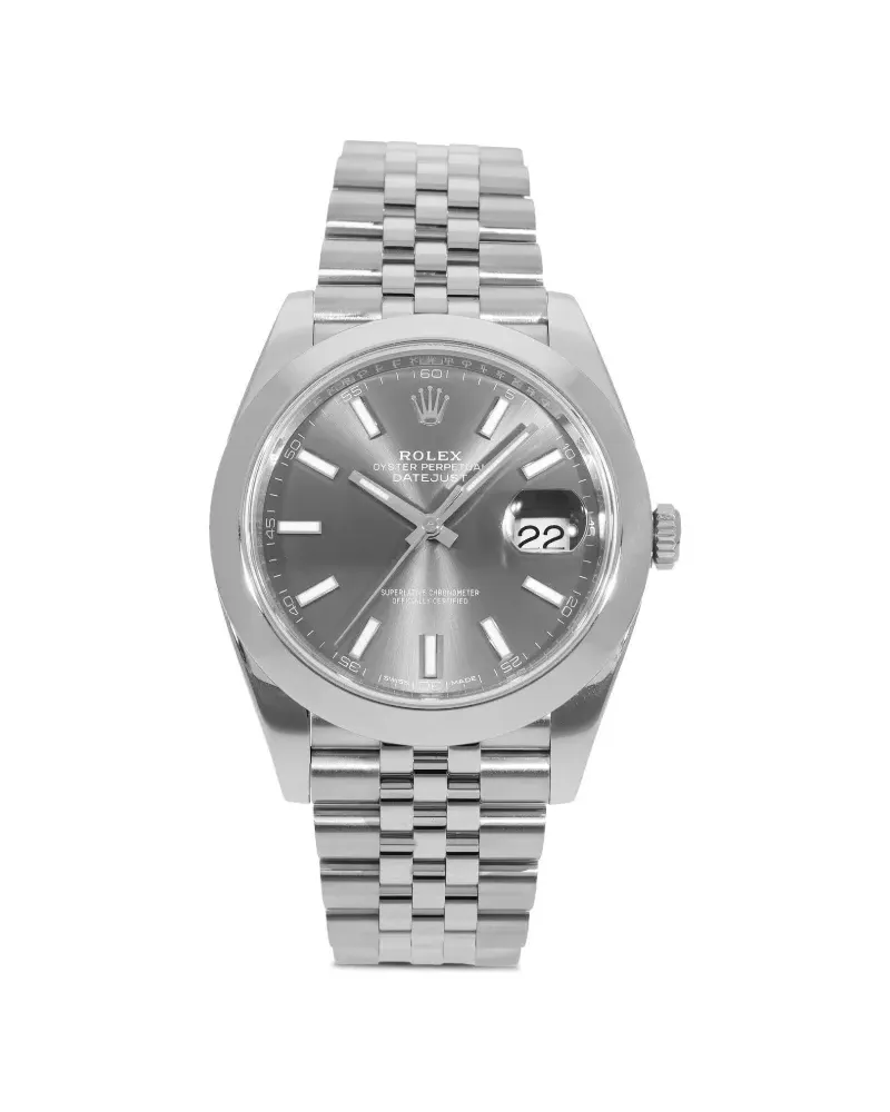 Rolex 2021 pre-owned Oyster Perpetual Datejust 36mm - Silber Silber