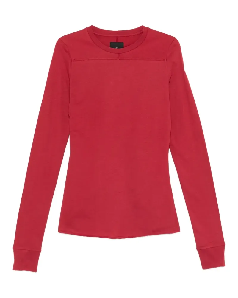 Moncler girder knit long-sleeve T-shirt - Rot Rot