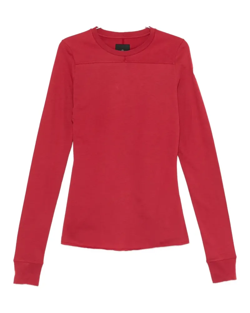 Moncler girder knit long-sleeve T-shirt - Rot Rot
