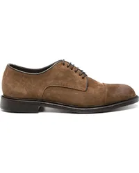 CENERE GB Oxford-Schuhe aus Wildleder Braun