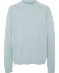 Rick Owens Pullover mit paspelierten Nähten Blau