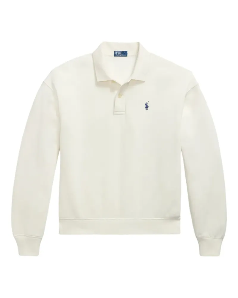 Ralph Lauren Polo-Sweatshirt mit Logo-Stickerei - Weiß Weiß