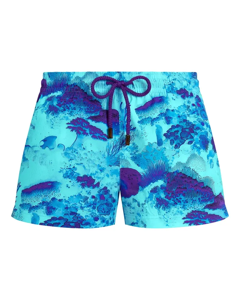 Vilebrequin Coral Reef Badeshorts - Blau Blau