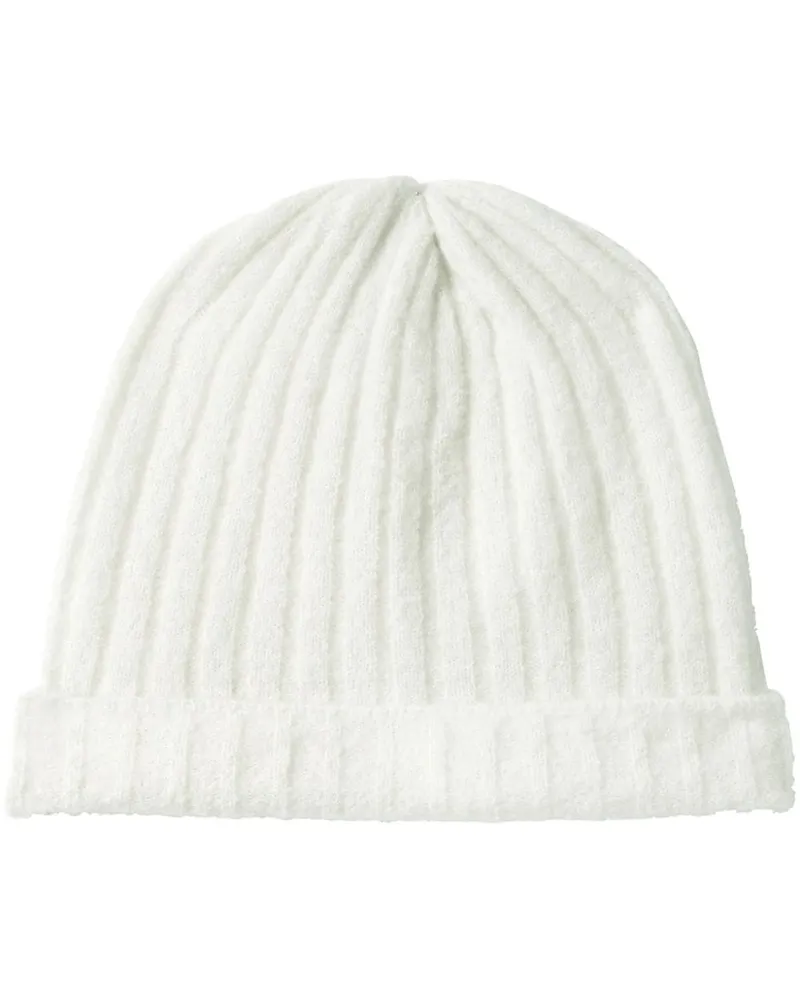 Cashmere In Love Flims Beanie - Weiß Weiß