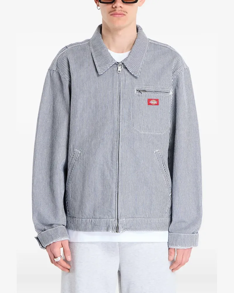 Dickies Jacke mit Logo-Patch - Weiß Weiß