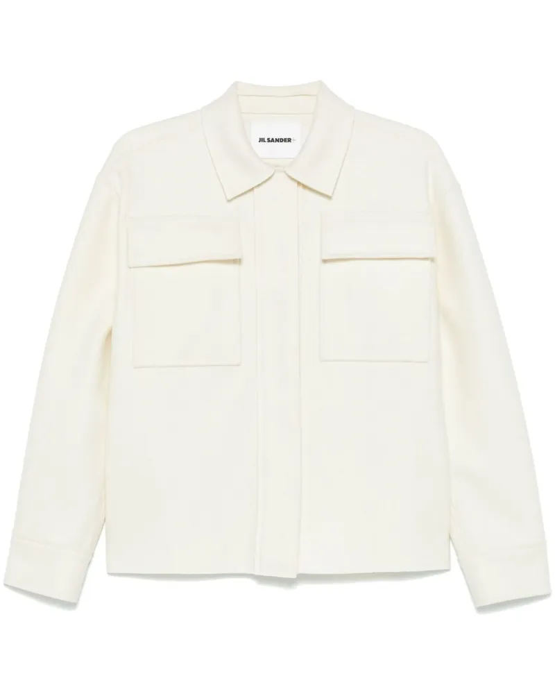 Jil Sander Klassische Jacke - Weiß Weiß