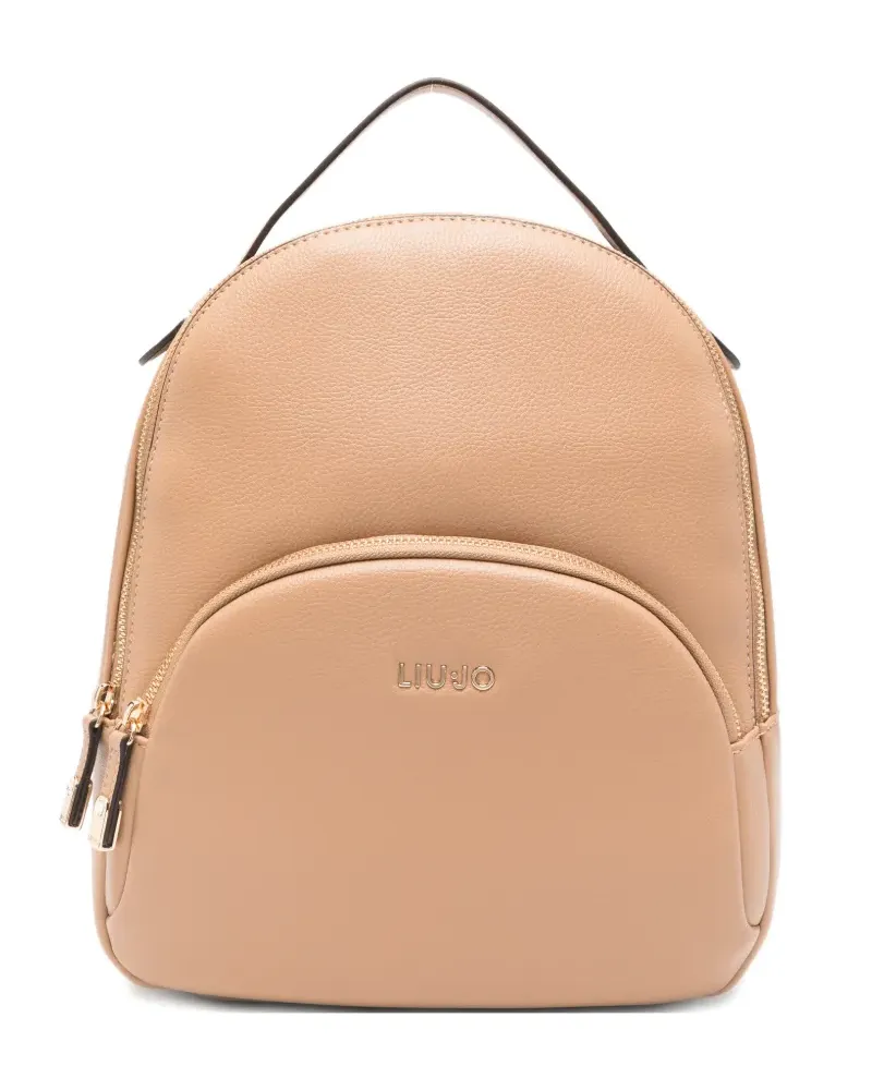 Liu Jo Rucksack mit Reißverschluss - Nude Nude