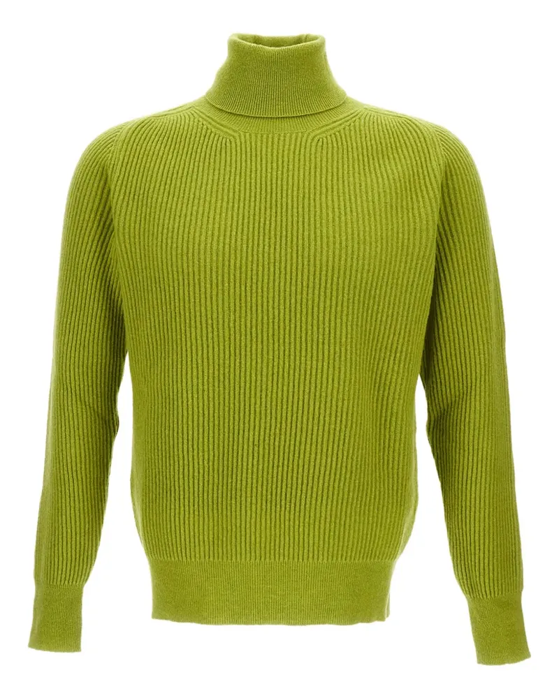 Customer Lovers turtleneck ribbed sweater - Grün Grün