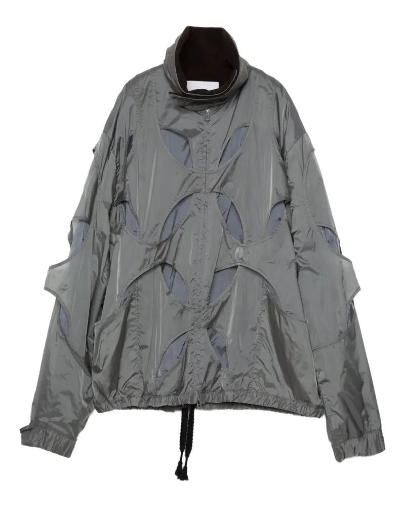 Yoshio Kubo Jacke mit Cut-Out - Grau Grau