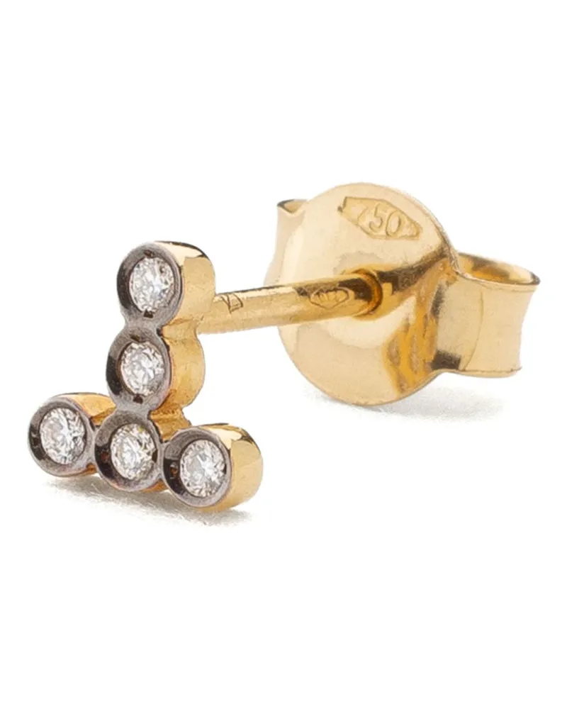 Yannis Sergakis 18kt yellow gold Charnières stud earring Gold