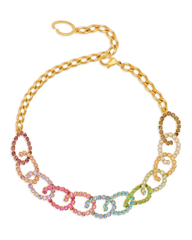 Oscar de la Renta Verzierte Halskette - Gold Gold