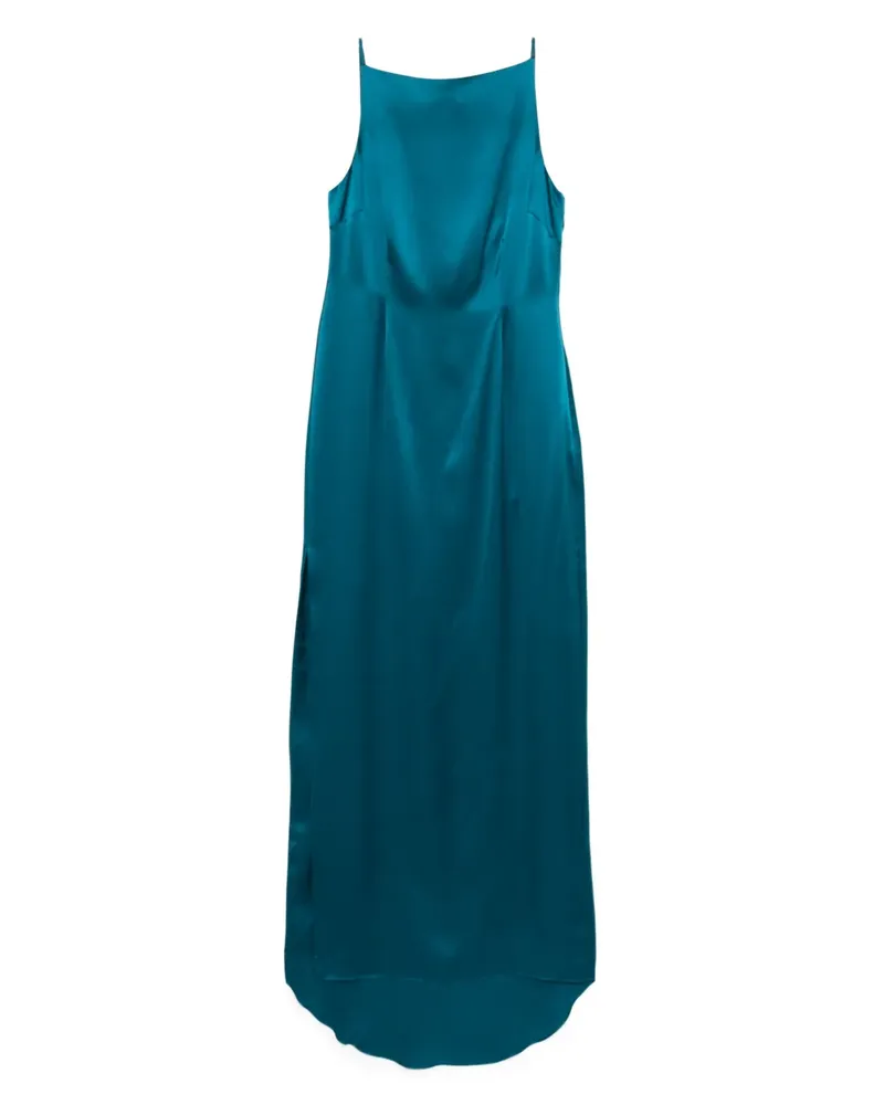 Kiki De Montparnasse Soie Abendkleid - Blau Blau