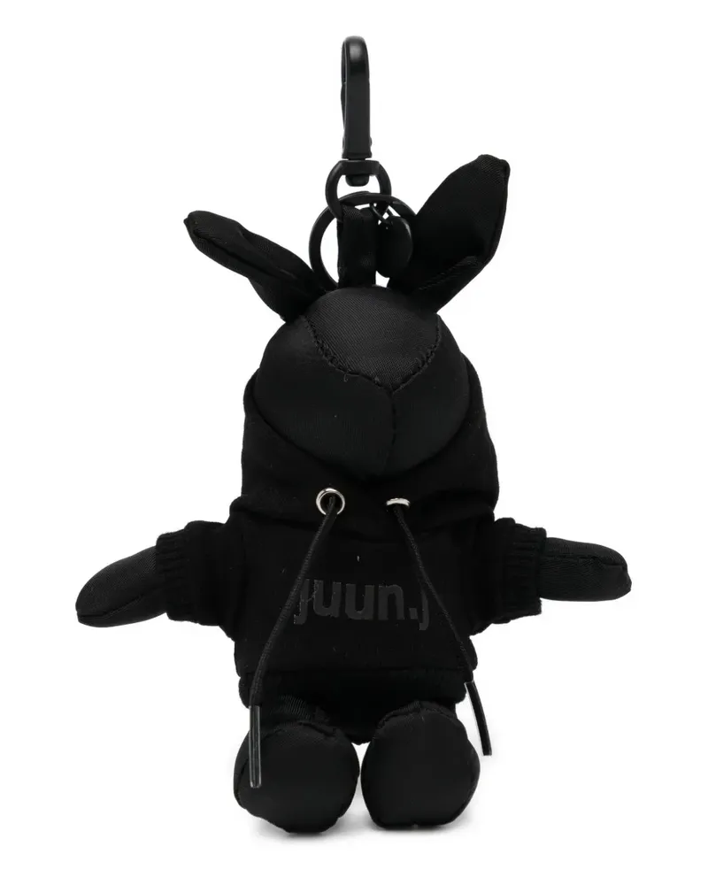 JUUN.J Junji Schlüsselanhänger mit Hase - Schwarz Schwarz
