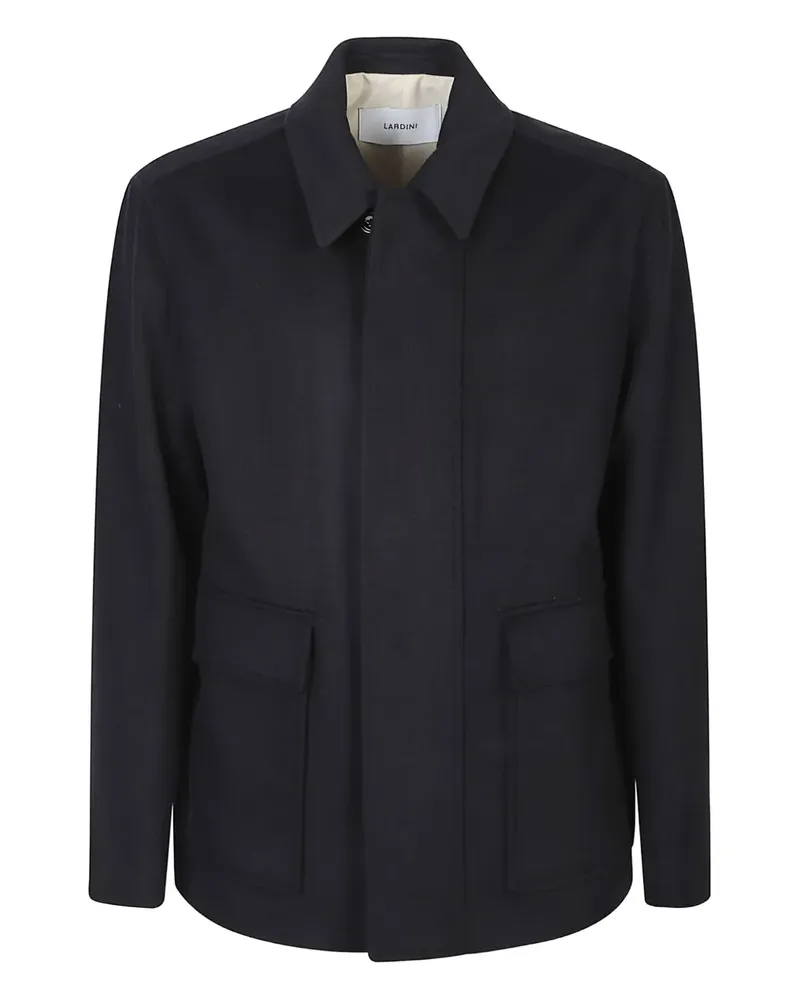 LARDINI Geknöpfte Jacke - Blau Blau