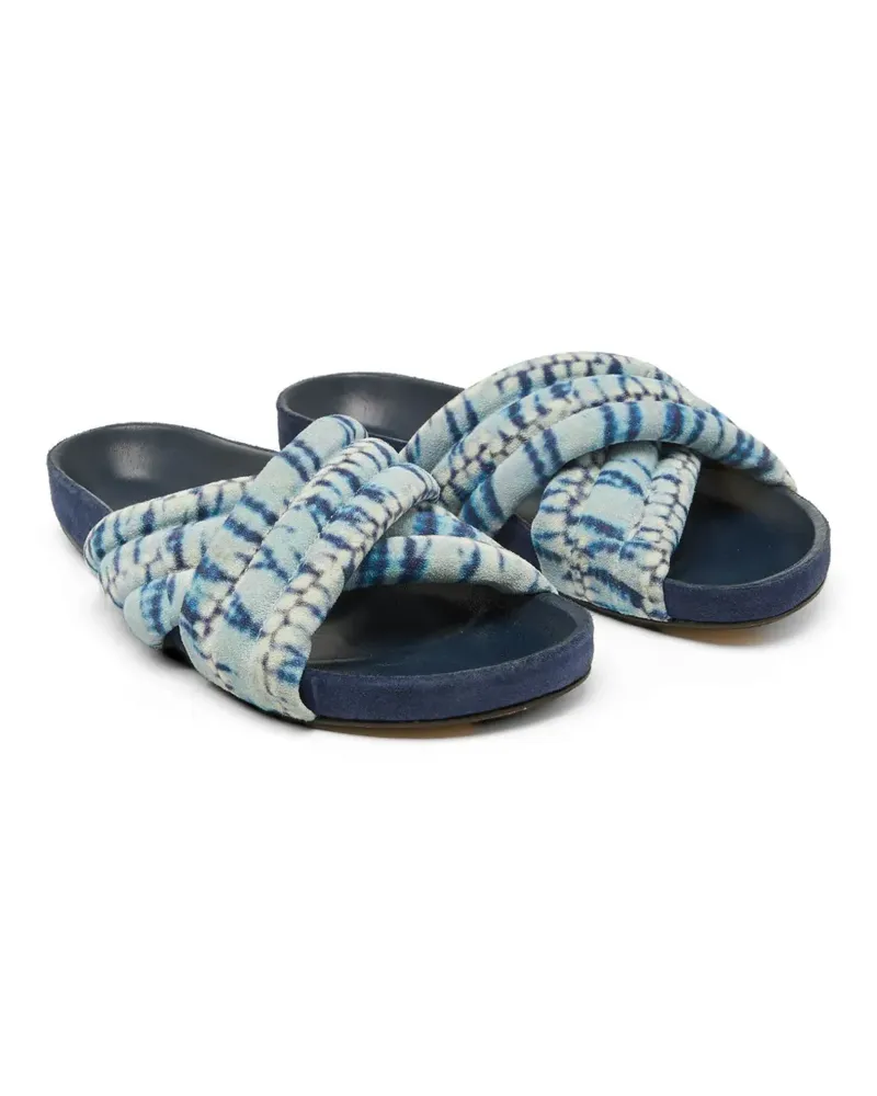 Isabel Marant criss-cross sandals - Blau Blau