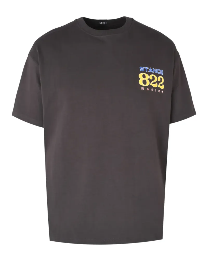 Stance T-Shirt mit Logo-Print - Grau Grau
