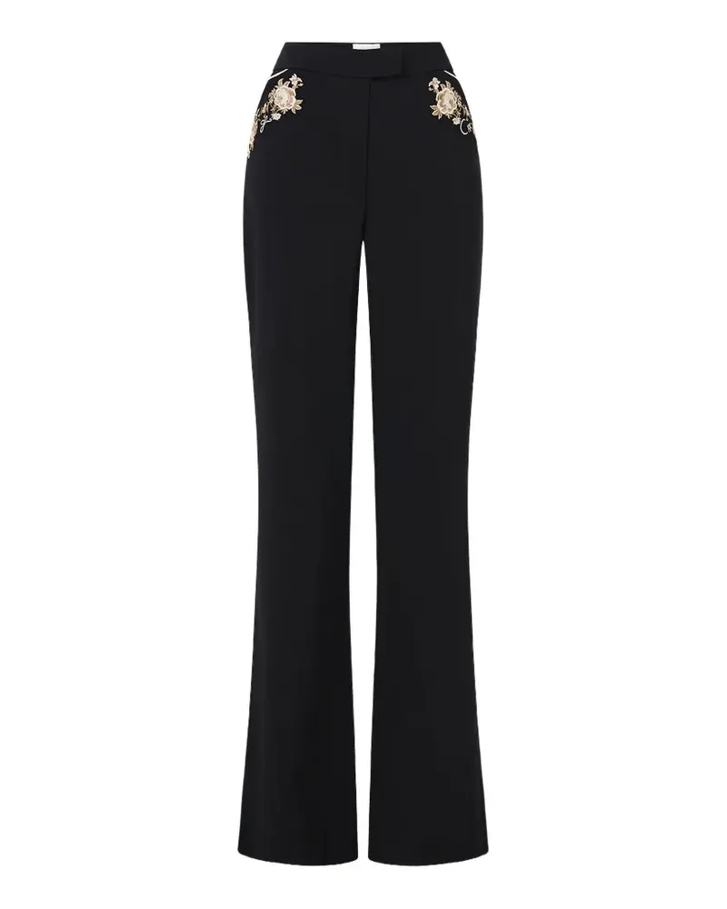Camilla Flamenco folklore trousers - Schwarz Schwarz
