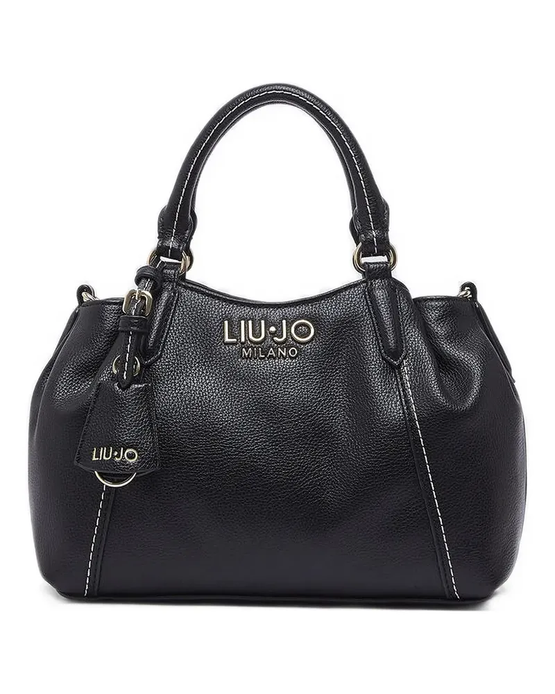 Liu Jo Tote Bag mit Logo - Schwarz Schwarz