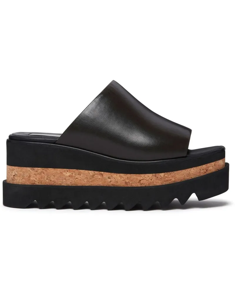 Stella McCartney Sneak-Elyse Plateau-Mules Braun