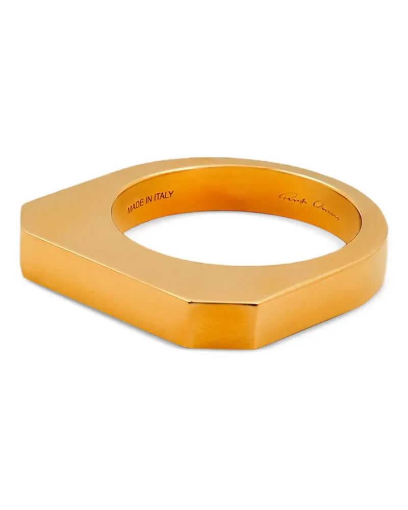 Rick Owens Hollywood ring - Gold Gold