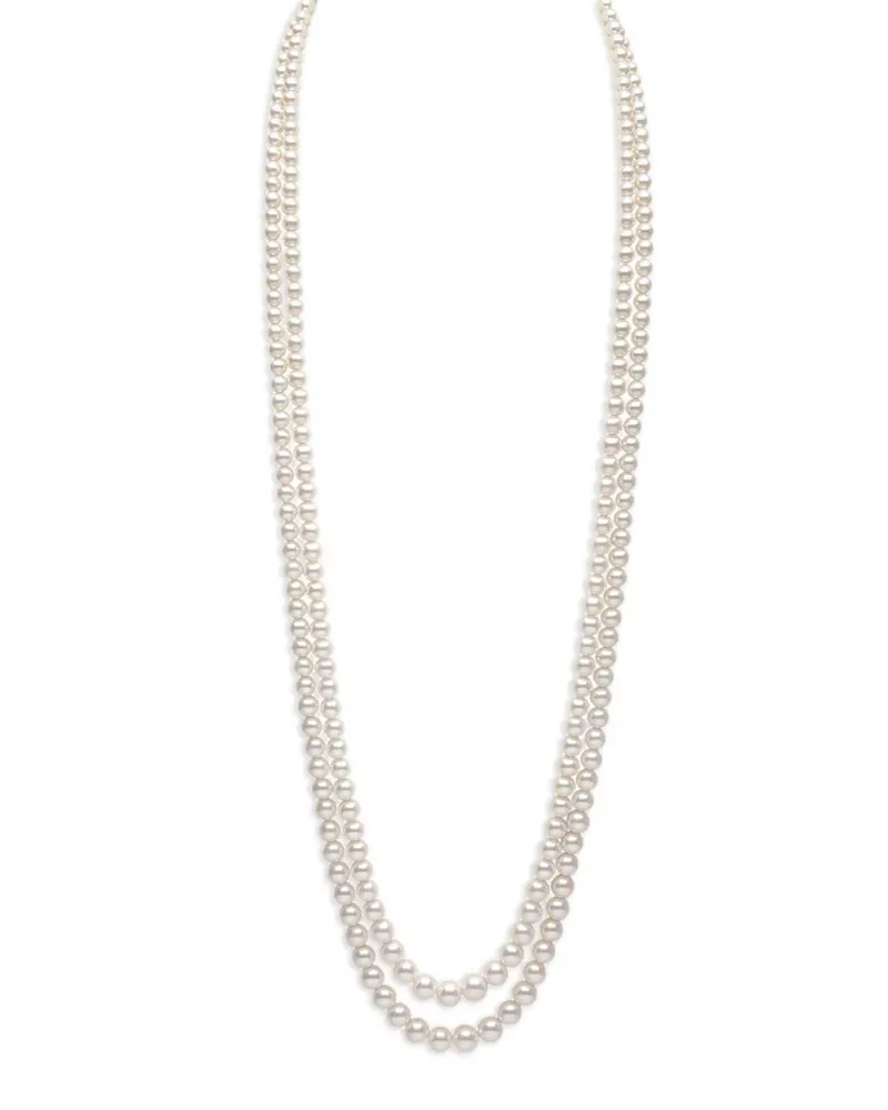 YOKO London 18kt Classic Gelbgoldhalskette mit Süßwasserperle Gold
