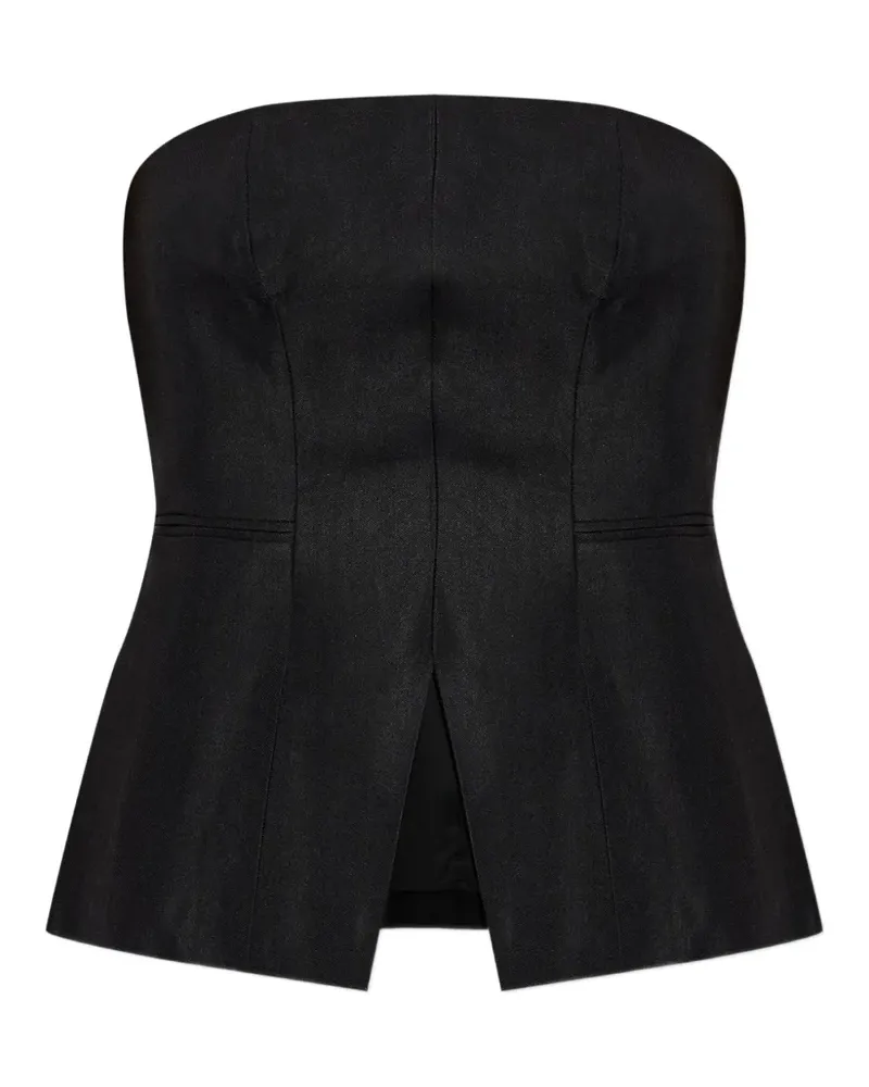 AllSaints Charley top - Schwarz Schwarz