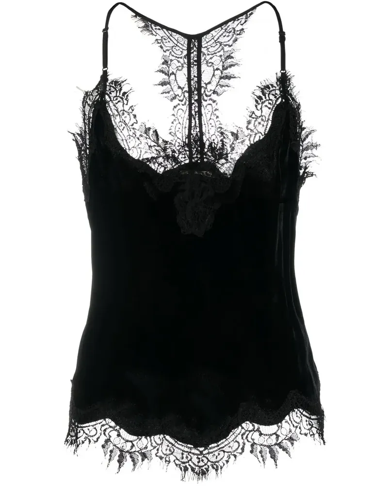Gold Hawk Clothing Camisole-Top mit Spitze - Schwarz Schwarz