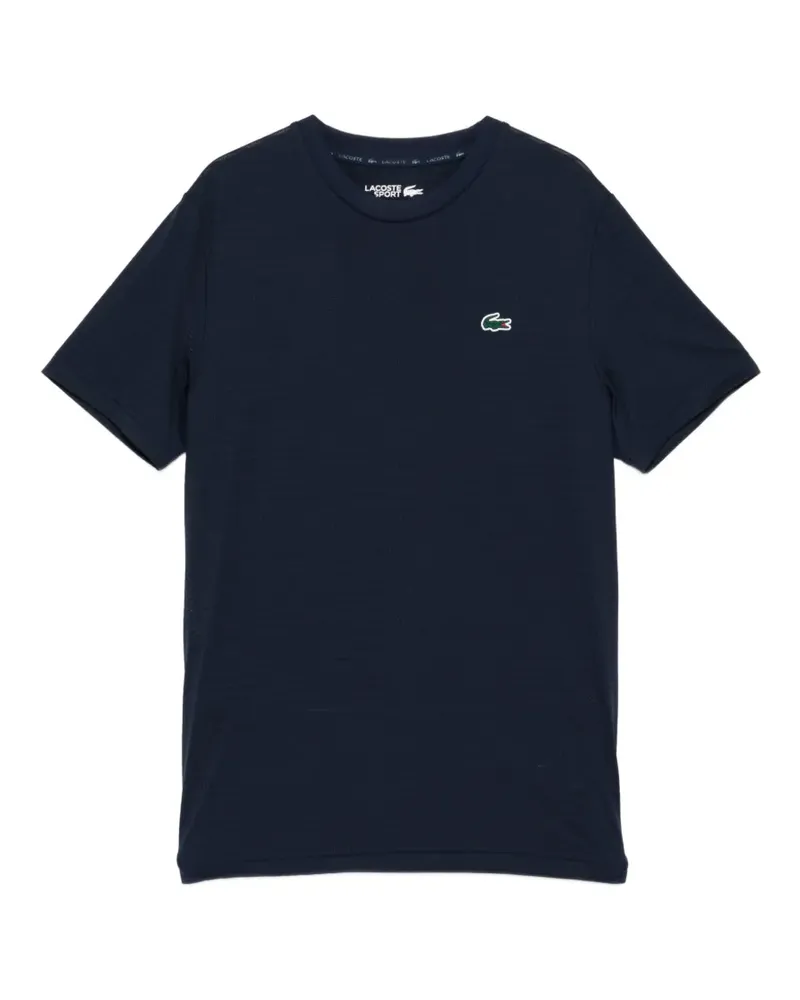 Lacoste Tennis jacquard T-shirt - Blau Blau