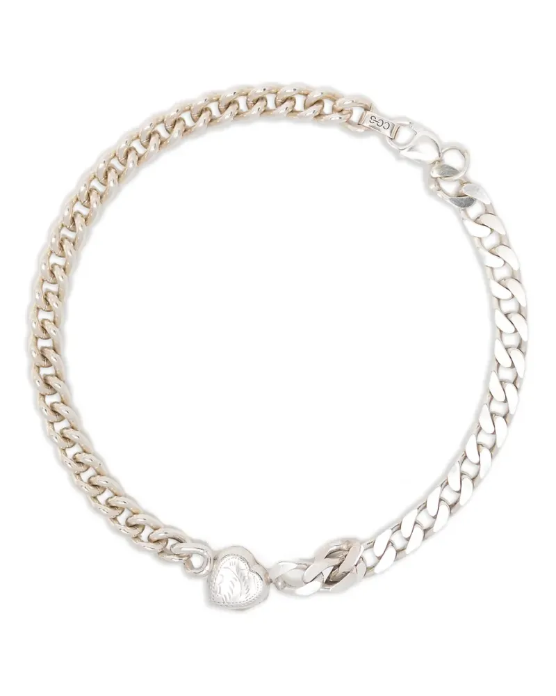 CC-Steding heart pendant necklace - Silber Silber