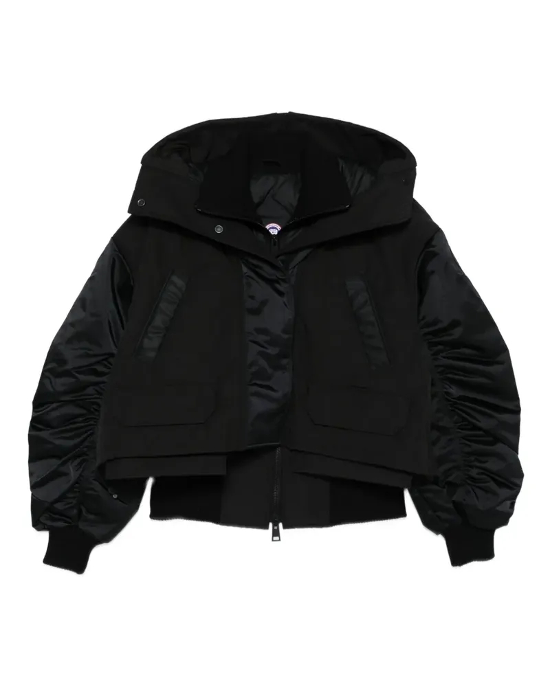 Canada Goose Jacke mit doppeltem Kragen - Schwarz Schwarz
