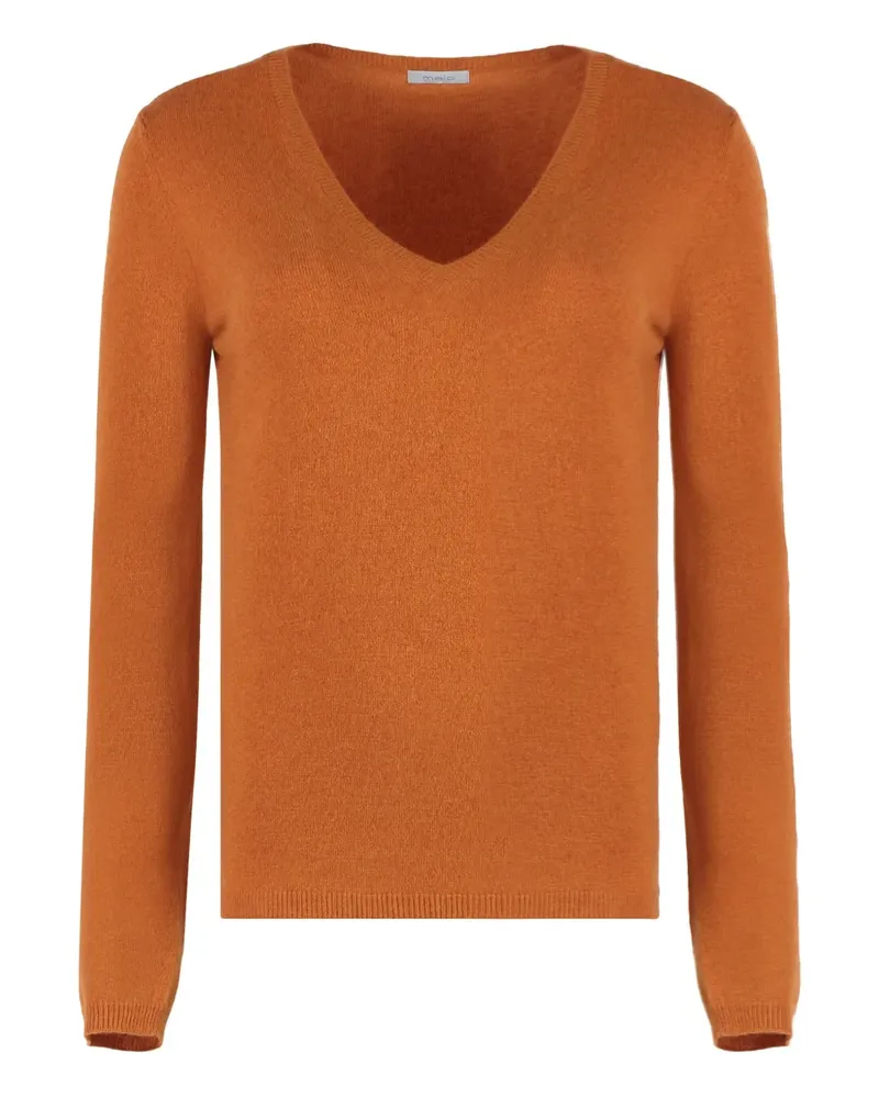 Malo Pullover aus Kaschmir - Orange Orange