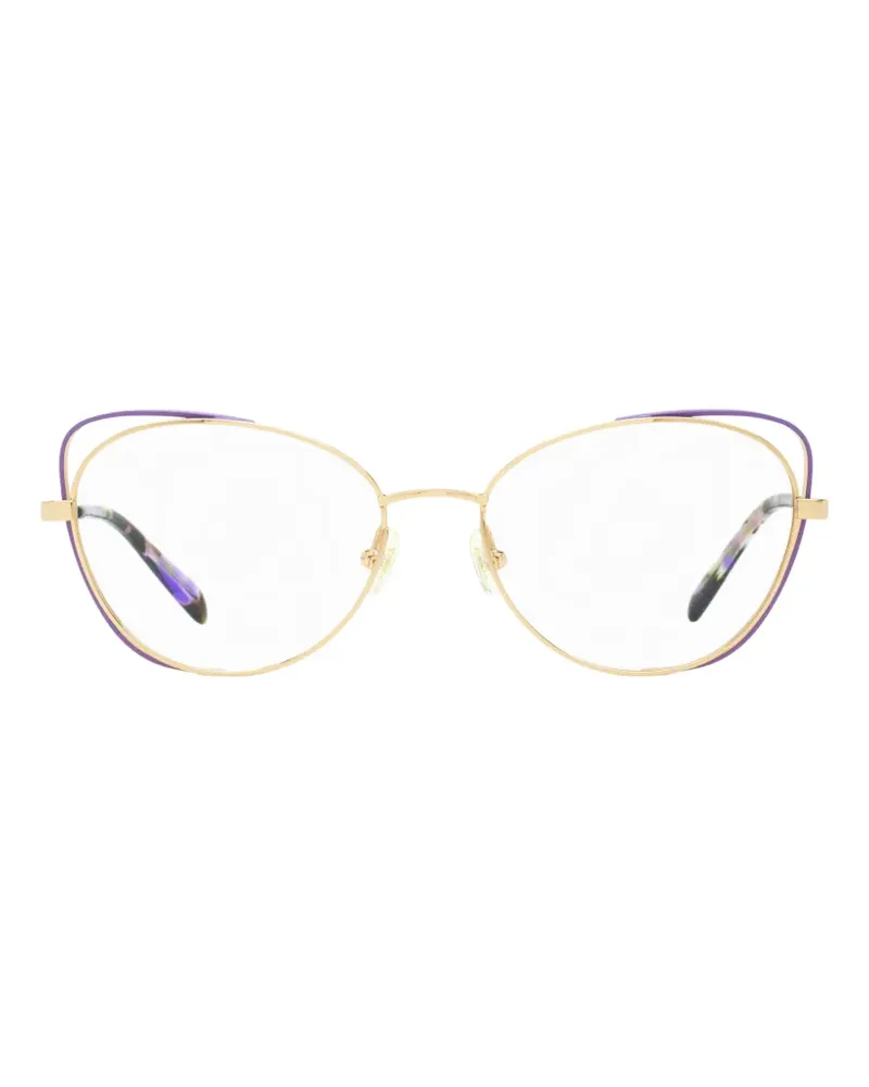 Emilio Pucci Brille mit Logo - Gold Gold