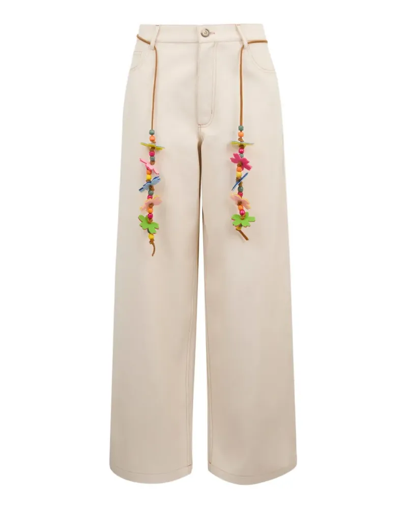 Mira Mikati Hose mit lockerem Schnitt - Nude Nude