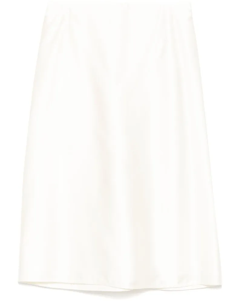 Jil Sander A-Linien-Form - Weiß Weiß