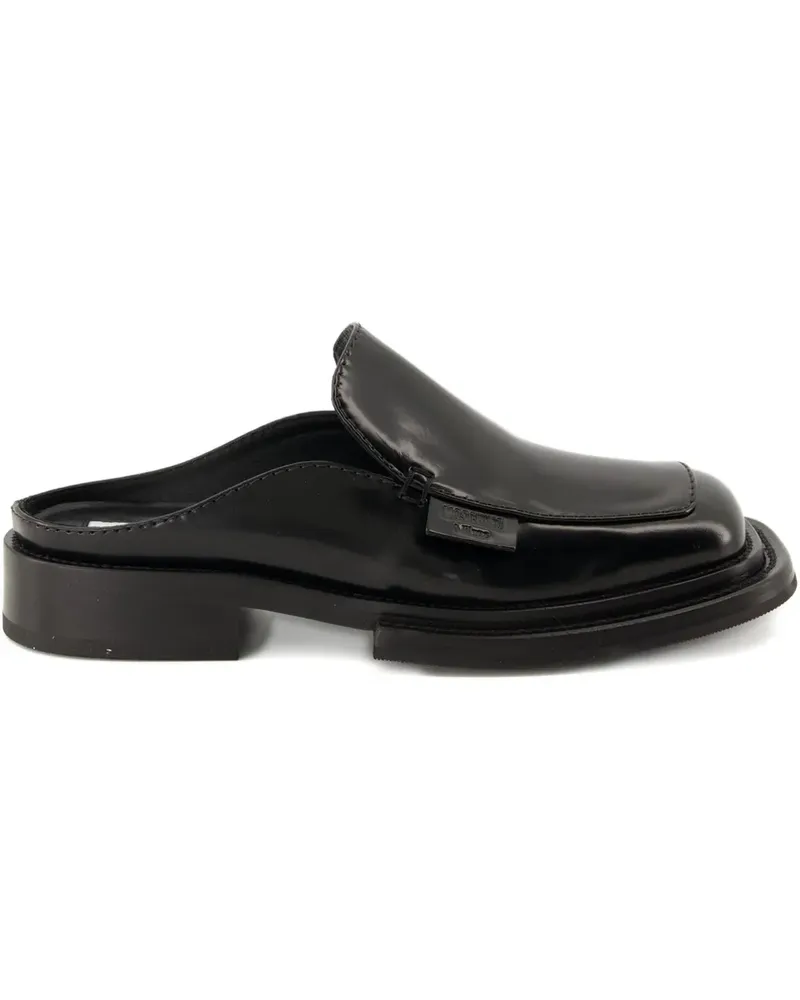 Moschino Klassische Mules - Schwarz Schwarz