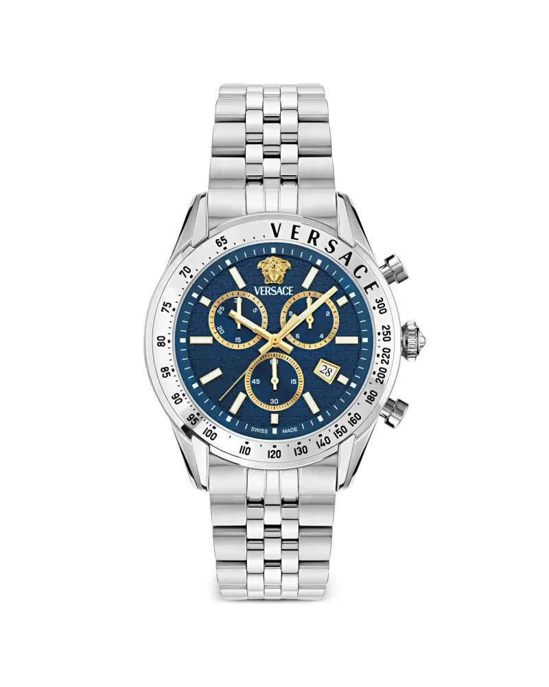 Versace Chrono Master 44mm - Blau Blau