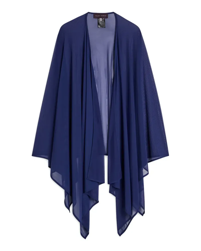 Talbot Runhof Transparente Stola - Blau Blau
