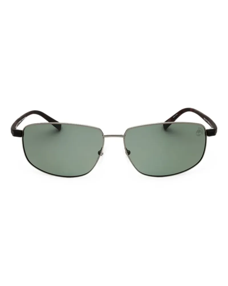 Timberland Sonnenbrille mit eckigem Gestell - Grau Grau