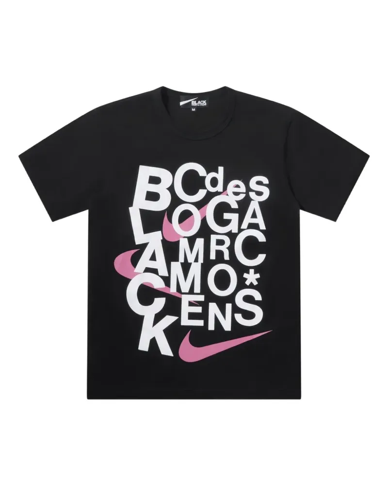 Comme des Garçons x Nike cotton crew-neck T-shirt - Schwarz Schwarz