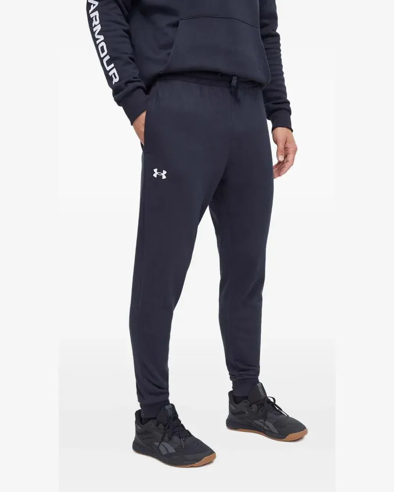 Under Armour Rival logo hooded tracksuit - Blau Blau