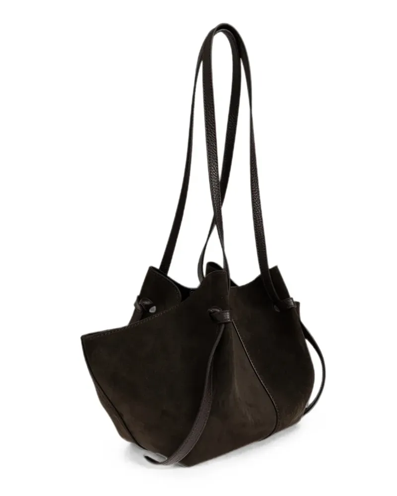 YUZEFI Mochi Tote Bag aus Wildleder - Braun Braun