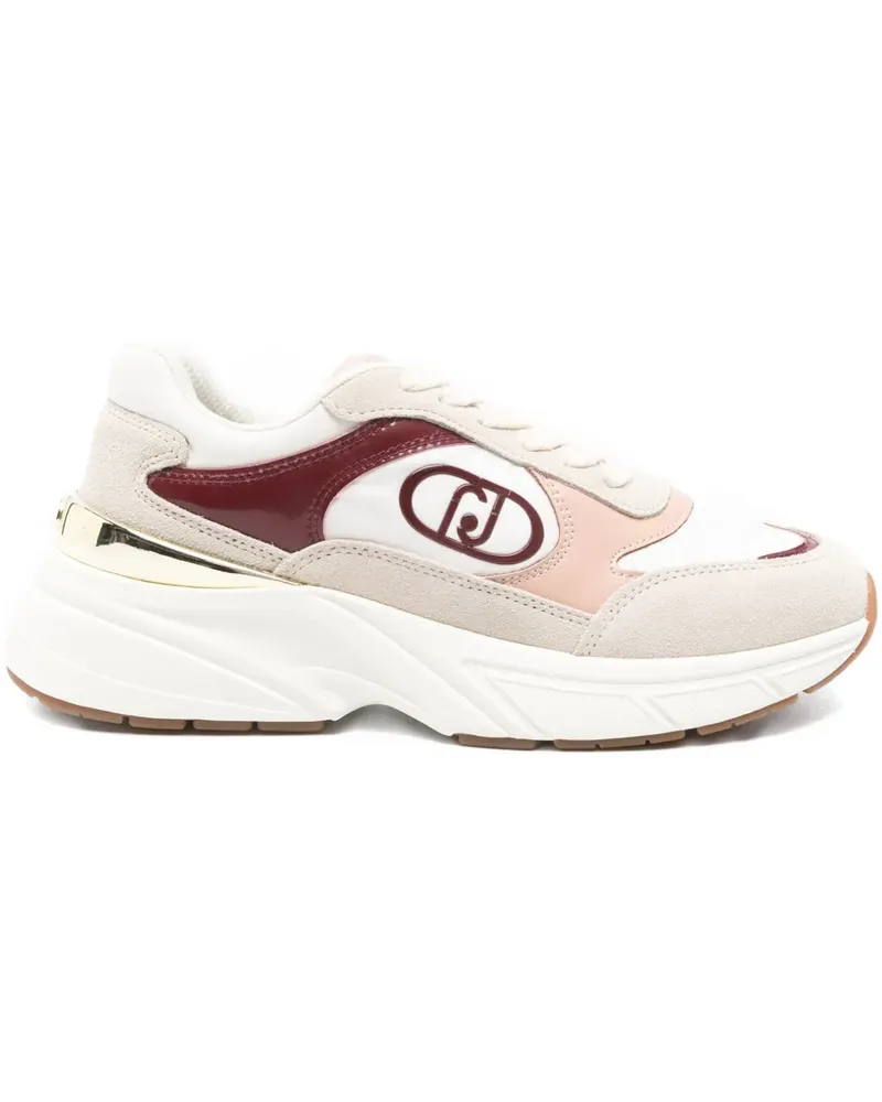 Liu Jo logo-appliqué sneakers - Nude Nude