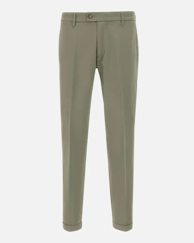Re-HasH Mucha10 slim-fit chinos - Grün Grün