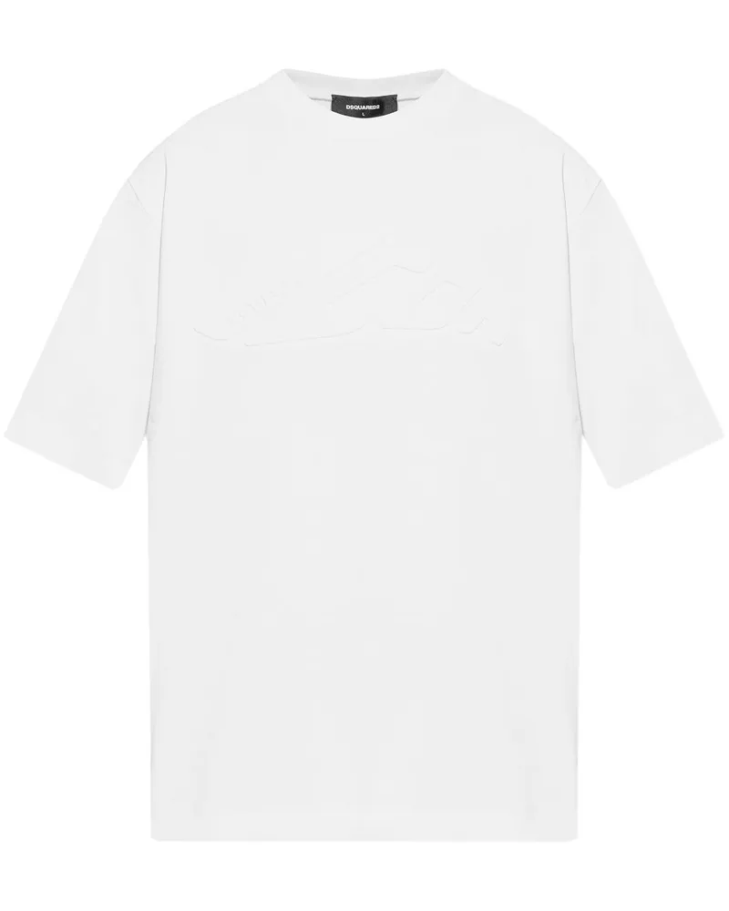 Dsquared2 T-Shirt aus Baumwolle - Weiß Weiß