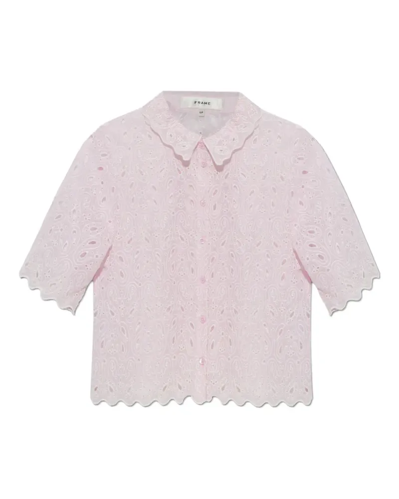 Frame Denim Hemd mit Paisleymuster - Rosa Rosa