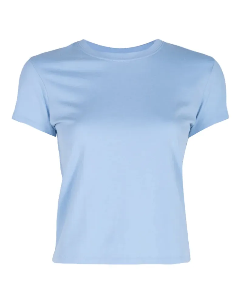 Frame Denim T-Shirt mit rundem Ausschnitt - Blau Blau