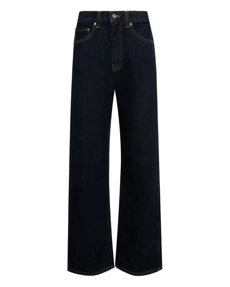 KHAITE Bonnie Jeans im Five-Pocket-Design - Blau Blau