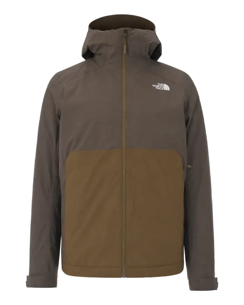 The North Face Kapuzenjacke in Colour-Block-Optik - Grün Grün