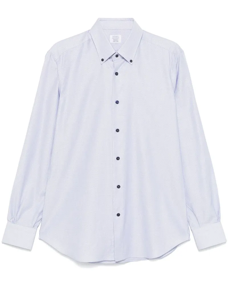 MAZZARELLI Klassisches Hemd - Blau Blau